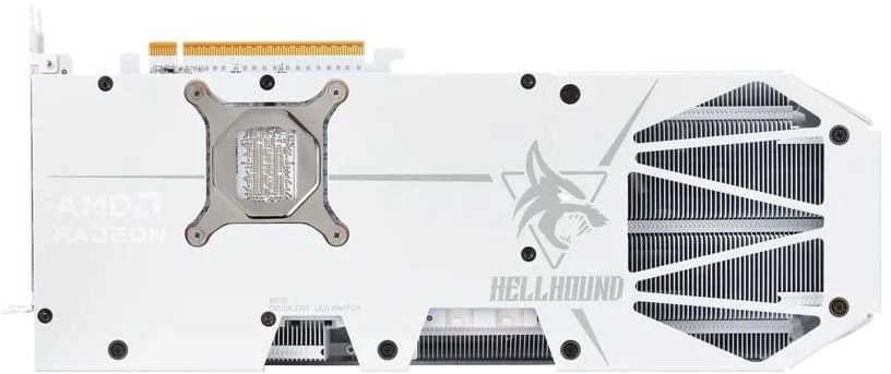 Vaizdo plokštė PowerColor Hellhound Radeon RX 9070 XT Spectral Balta AMD 16GB GDDR6