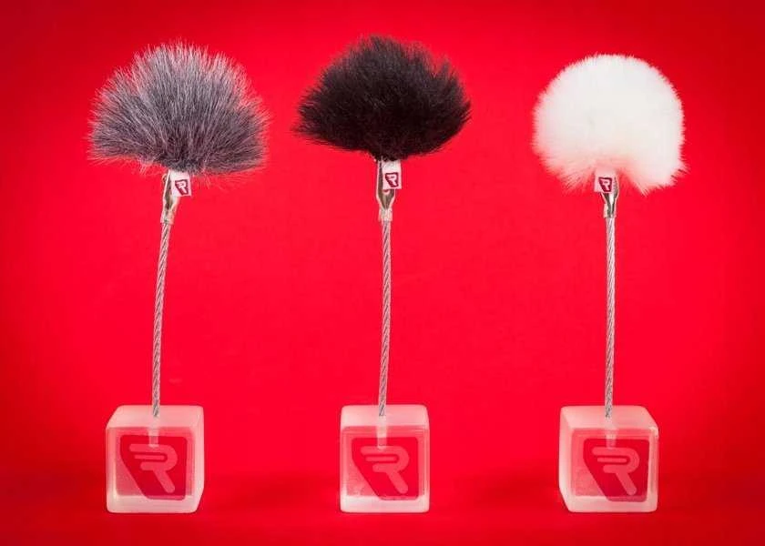 Mikrofono vėjo apsauga - Rycote Ristretto Lavalier Windjammer Single Pilka