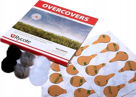 Mikrofono priedas - Rycote Overcovers 6 Fur 30 Stickies Mišri Spalva