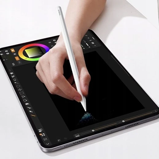 Pelė Baseus Ekrano rašiklis PS3 Pro aktyvus iPad planšetėms įkraunamas su Bluetooth, baltas