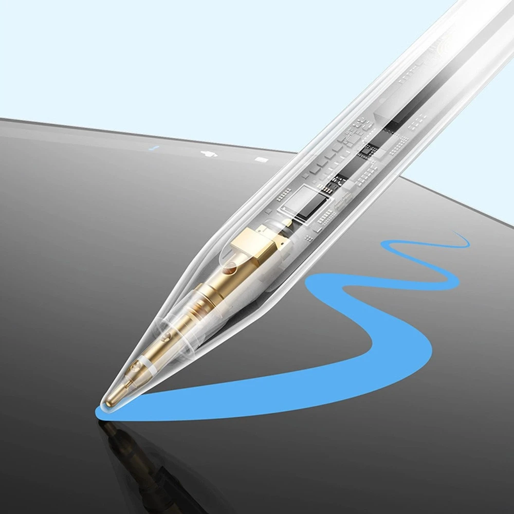 Baseus „Smooth Writing 3 Active Stylus“ belaidžiu būdu įkraunamas rašiklis – baltas