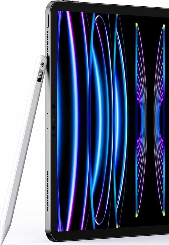 DUX DUCIS rašiklis STYLUS skirtas iPad su belaidžiu įkrovimu ir galia Ekranas baltas