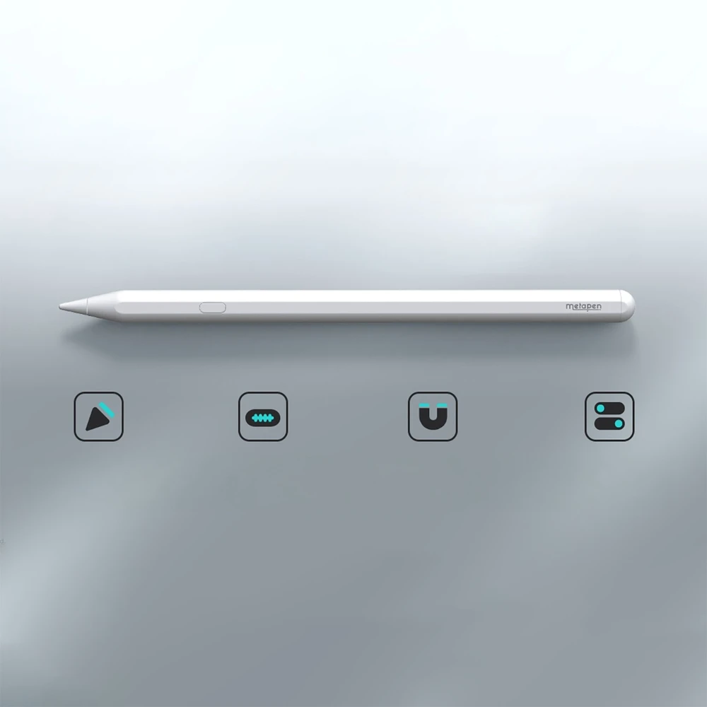 Metapen Pieštukas A12 for iPad - Baltas
