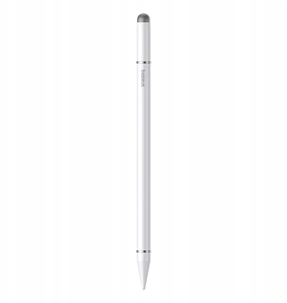 Baseus „Smooth Writing III 3in1“ pasyvus magnetinis rašiklis - baltos spalvos