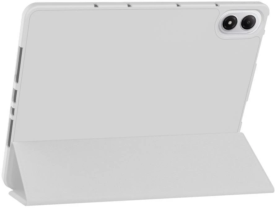 Tech Protect TechProtect SmartCase Pen dėklas skirtas Xiaomi Poco Pad M1 / Redmi Pad 2 Pro 12.1 – pilkos spalvos