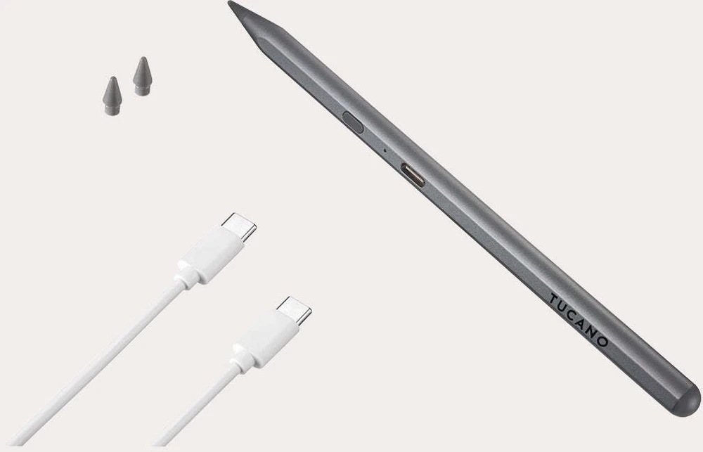 Rysik do tabletów Apple iPad Tucano Pieštukas 3 – do 50 godz. na baterii, spalva sidabrinė (MA-STY3-SG)