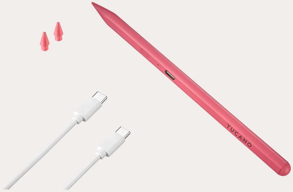Rysik do tabletów Apple iPad Tucano Pieštukas 3 – do 50 godz. na baterii, spalva rožinė (MA-STY3-PK)