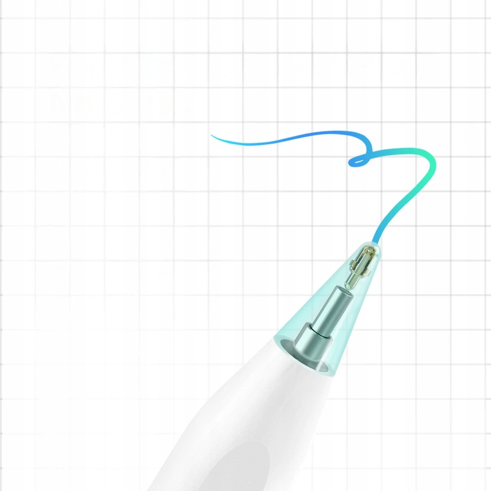 Wozinsky WRA-08 Stylus for iPad USB-C Fast Charging – baltos spalvos