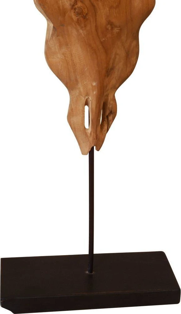 Jaučio kaukolės skulptūra Tiko 66x15x88 cm