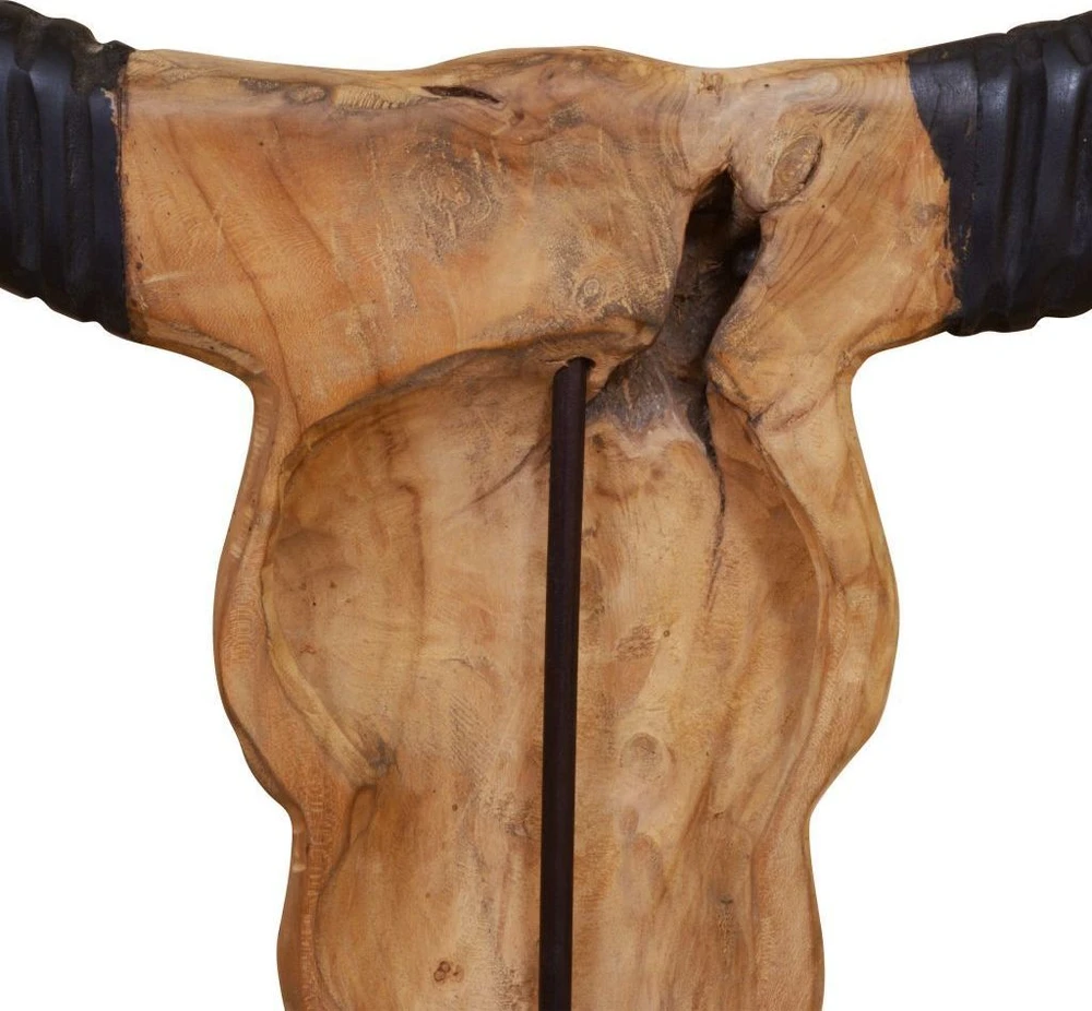 Jaučio kaukolės skulptūra Tiko 66x15x88 cm