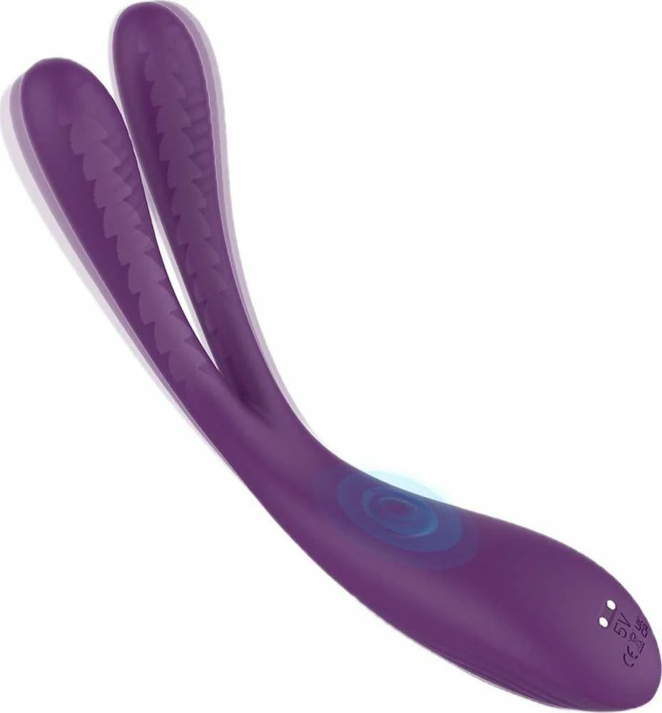 S Hande Jade Rabbit daugiafunkcis vibratorius Violetinė
