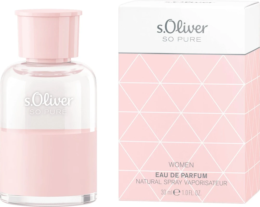 s.Oliver S. Oliver So Pure EDP parfumuotas vanduo moterims, 30 ml
