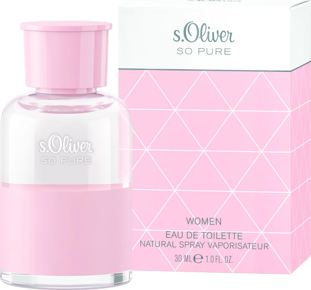 s.Oliver S. Oliver So Pure EDT tualetinis vanduo moterims, 30 ml