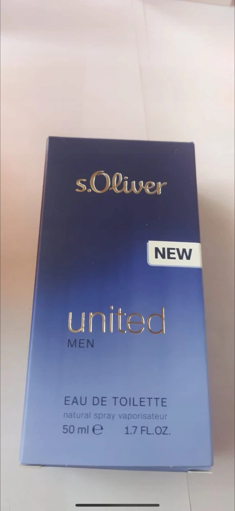 s.Oliver S. Oliver United EDT tualetinis vanduo vyrams, 50 ml