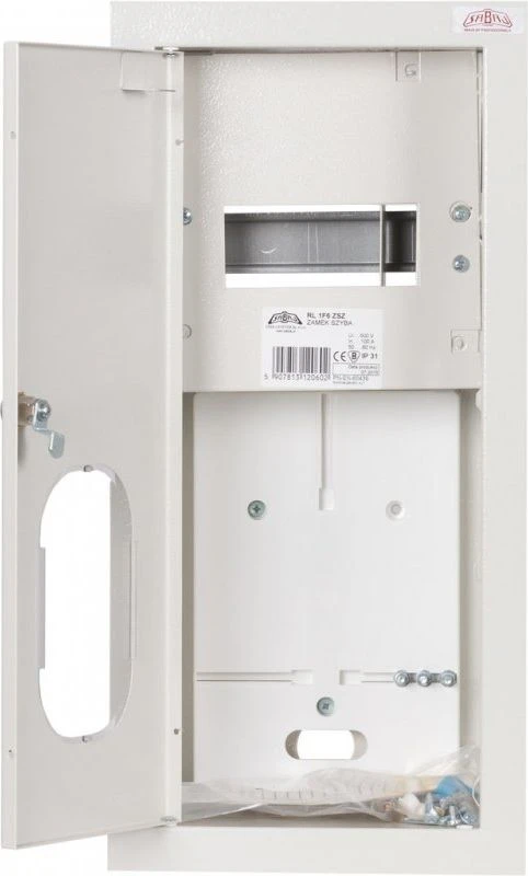 Sabaj System RL 1F 6 Įleidžiama skaitiklio spintelė, 1 metro, 1 fazė, 6 moduliai IP31 RL 1F 6 2-057