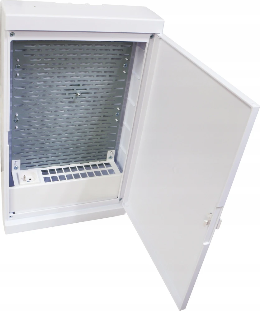Sabaj System Sabaj Multimedia sieninė spintelė Multialfa plastikinė 310x530x105mm baltos durelės, skląstis MULTIALFA 530 BD 5-014MULTIALFA 530 BD