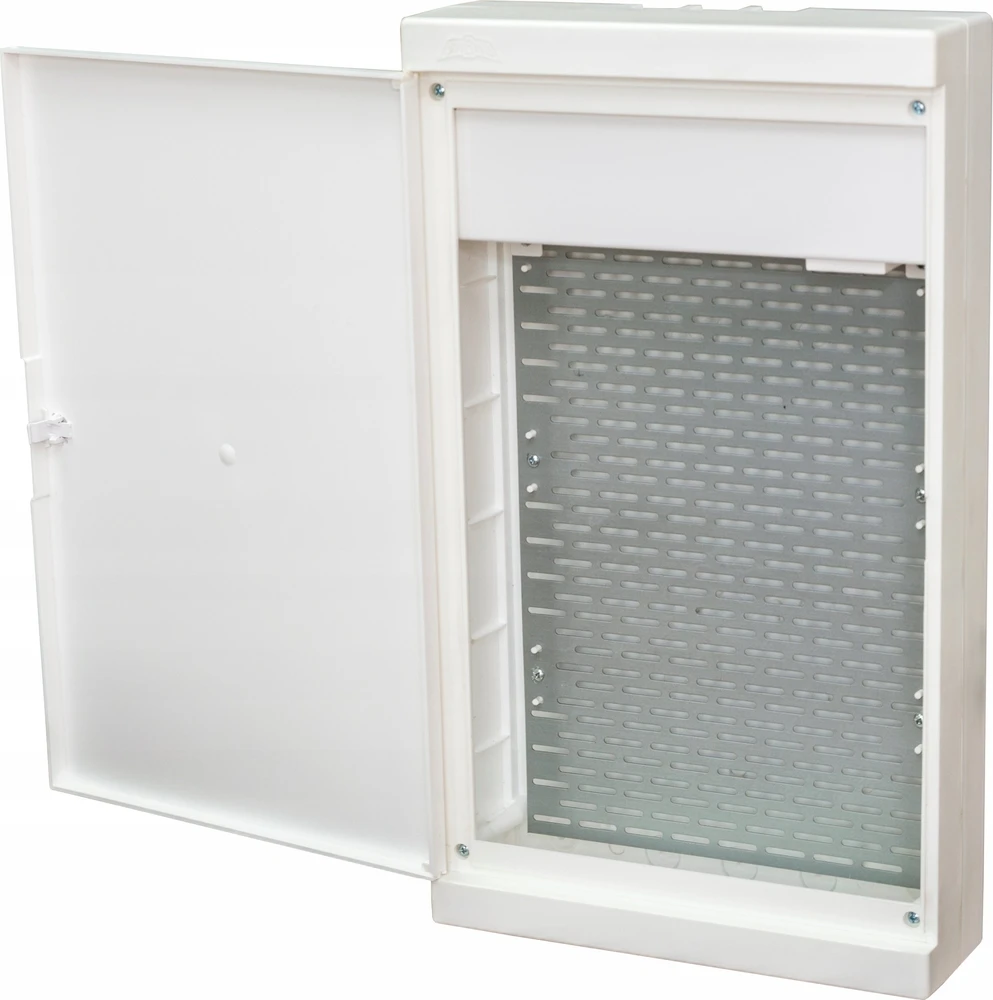 Sabaj System Sabaj Multimedia sieninė spintelė Multialfa plastikinė 310x530x105mm baltos durelės, skląstis MULTIALFA 530 BD 5-014MULTIALFA 530 BD
