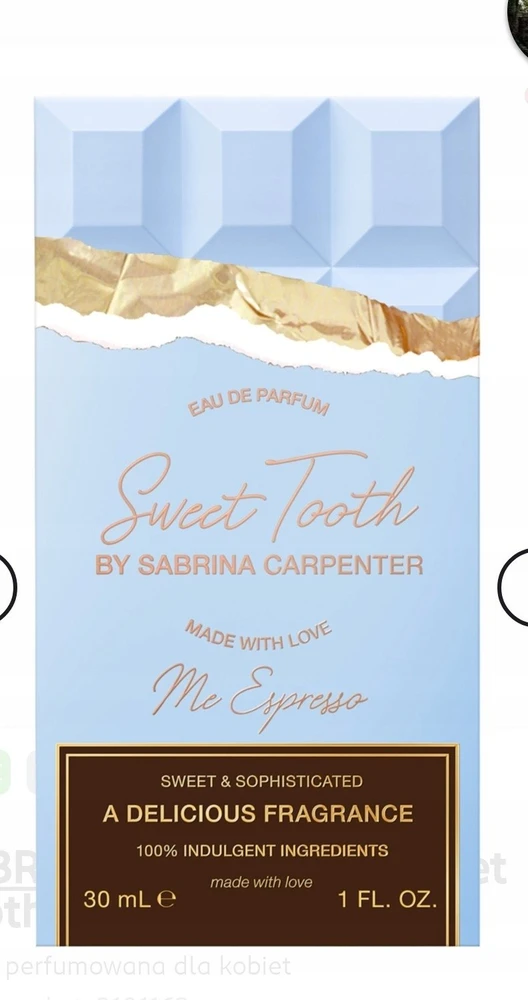 Sabrina Carpenter Sweet Tooth Me Espresso EDP parfumuotas vanduo moterims, 30 ml