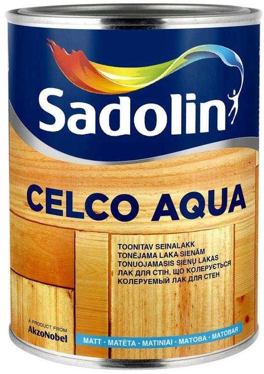 Lakas SADOLIN CELCO AQUA 10, matinis, 1 l