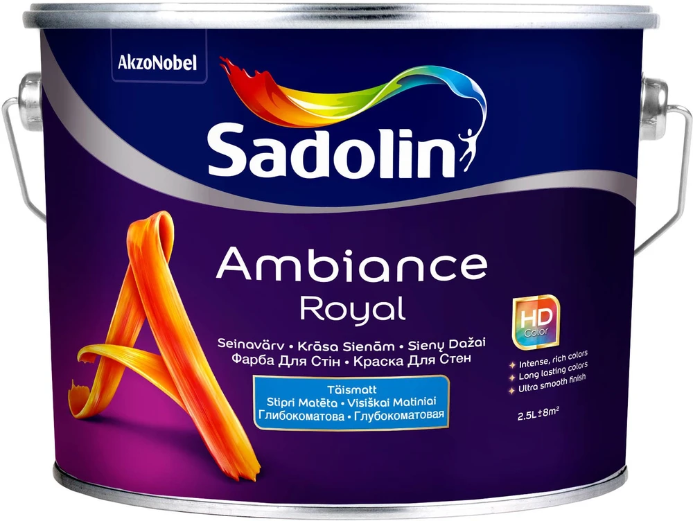 Sadolin Dažai „AMBIANCE ROYAL BW“ 2,5 l
