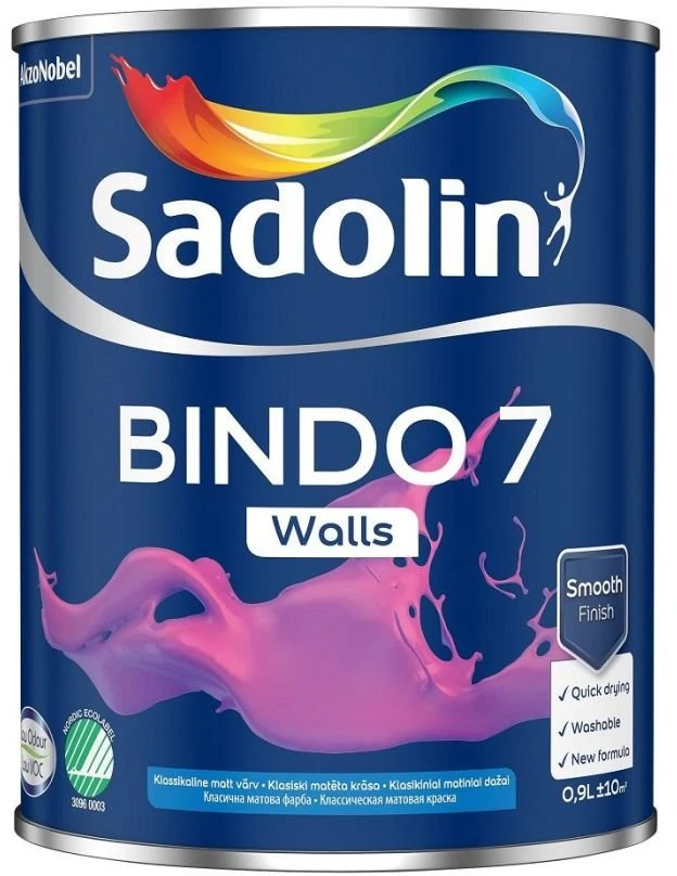 Sadolin PAINT BINDO 7 BW 0.9L