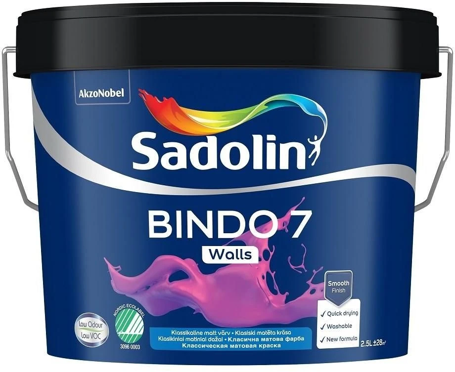 Sadolin PAINT BINDO 7 BW 2.5L