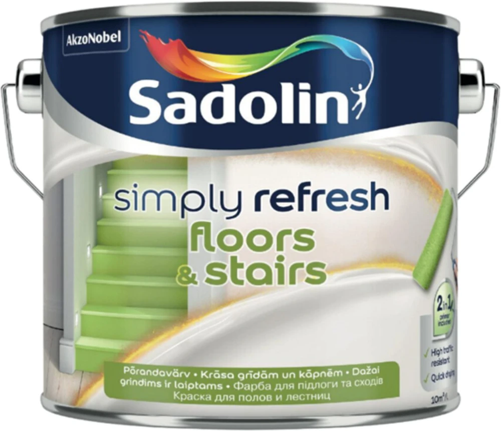 Sadolin PAINT SIMP REFRESH FLOORS&STAIRS BW 0.9L