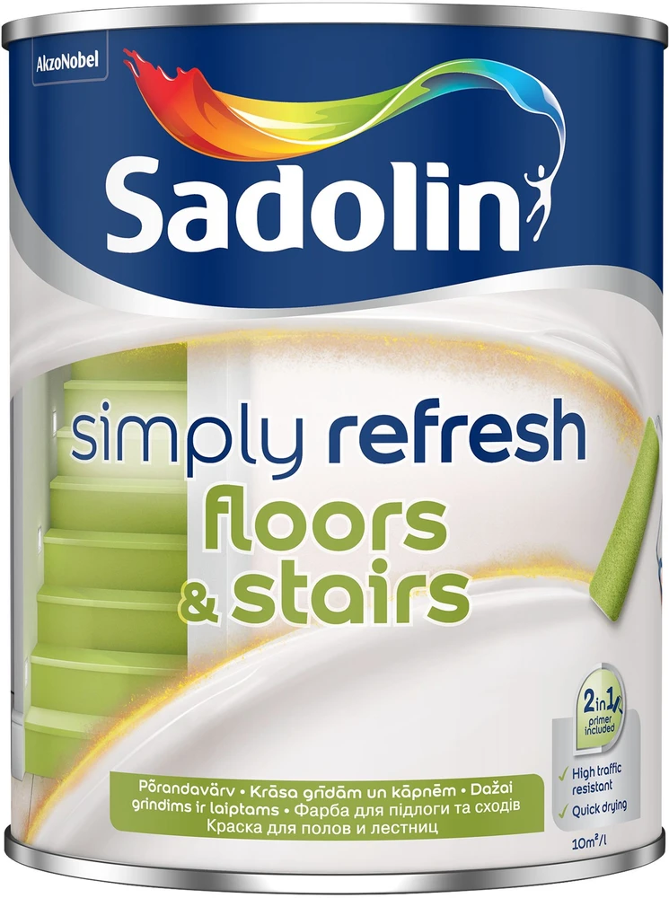 Sadolin PAINT SIMP REFRESH FLOORS&STAIRS BW 0.9L