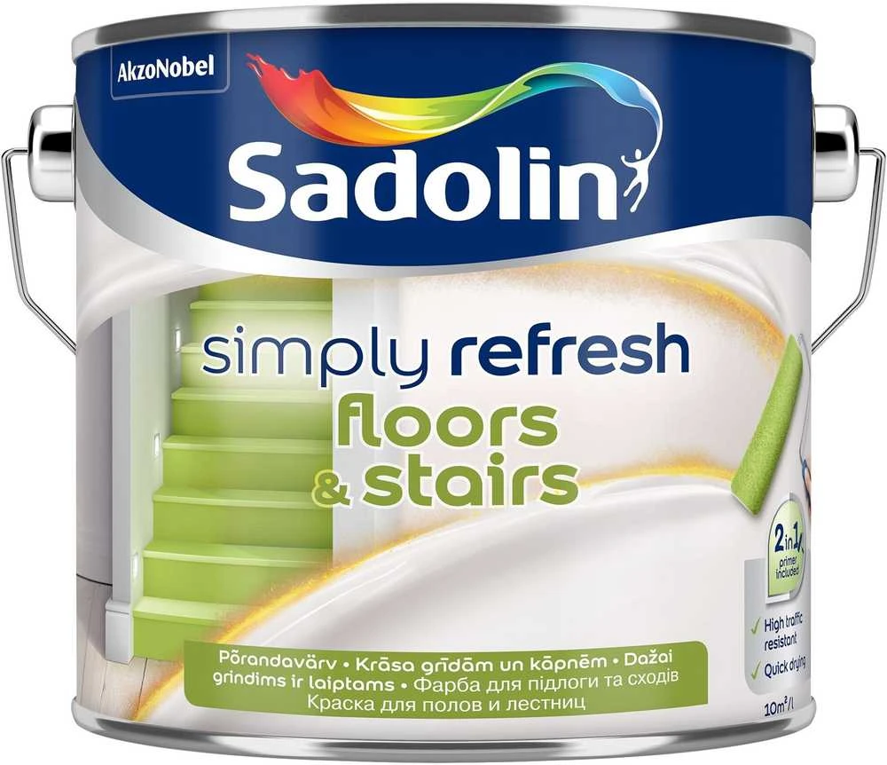 Sadolin PAINT SIMP REFRESH FLOORS&STAIRS BW 2.5L
