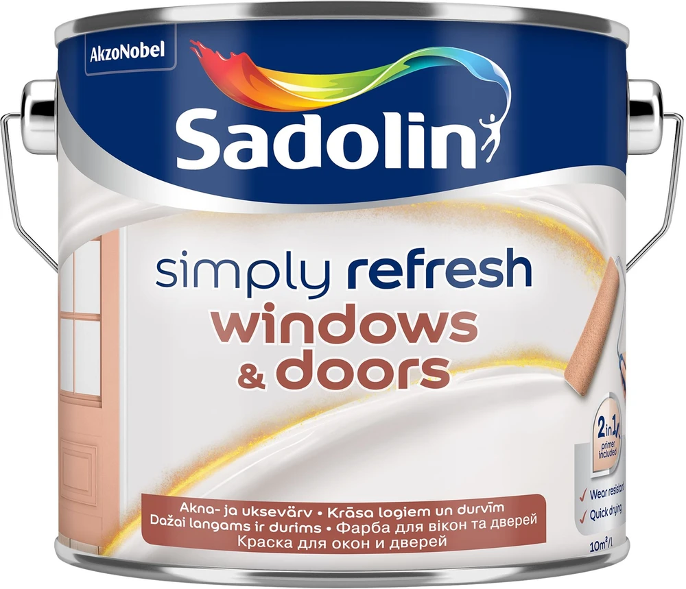 Sadolin PAINT SIMP REFRESH WINDOWS&DOORS BW 2.5L