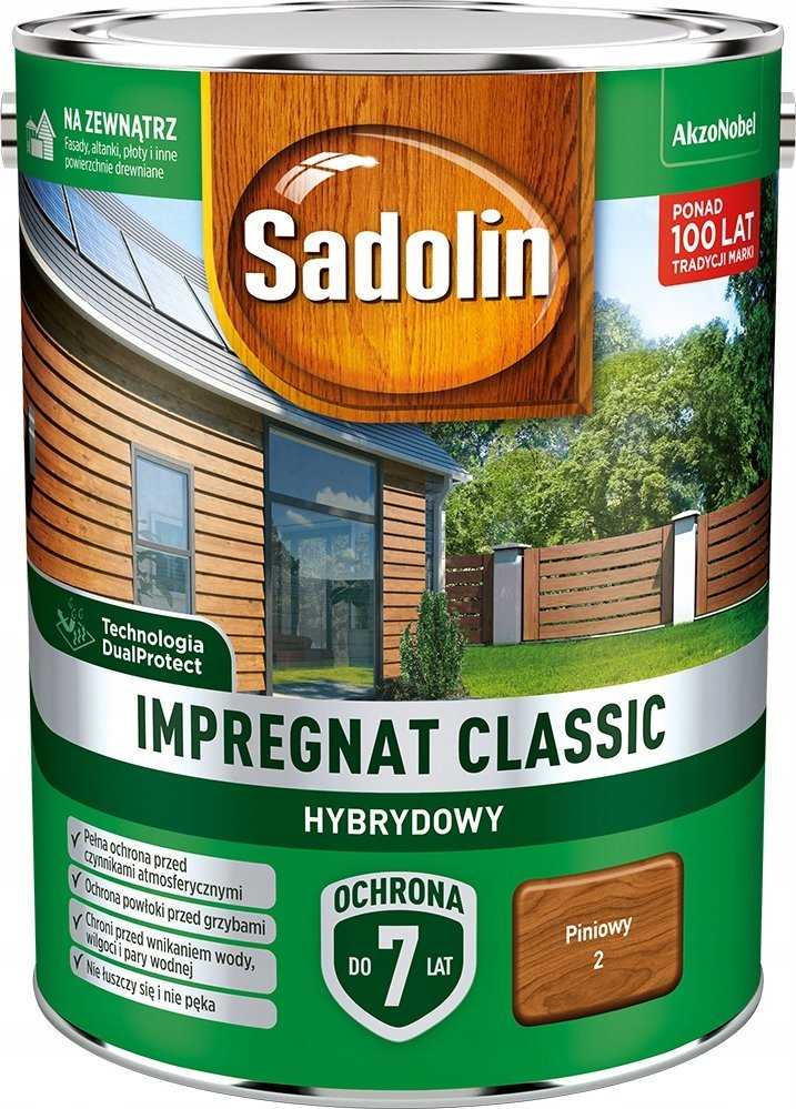 Sadolin SADOLIN CLASSIC HIBRIDINIS IMPREGNACIJA 7 METŲ Pušis 2,5