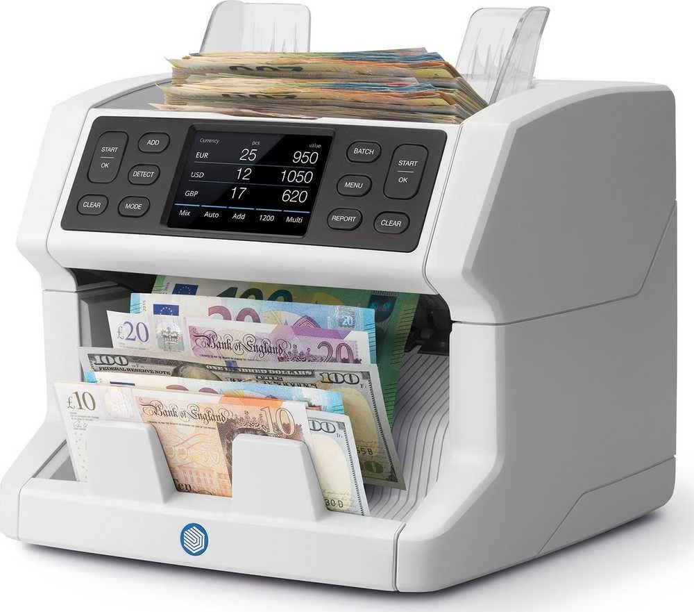 Spausdintuvas SFN Safescan 2865-S Monetų skaičiavimo mašina Balta