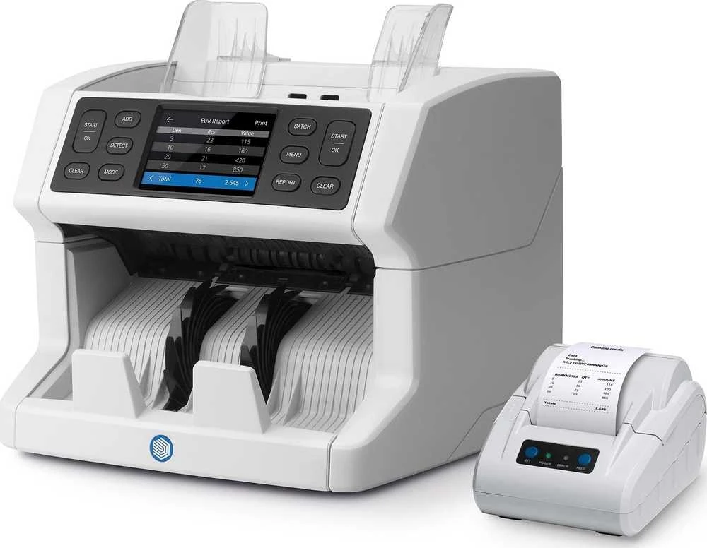 Spausdintuvas SFN Safescan 2865-S Monetų skaičiavimo mašina Balta