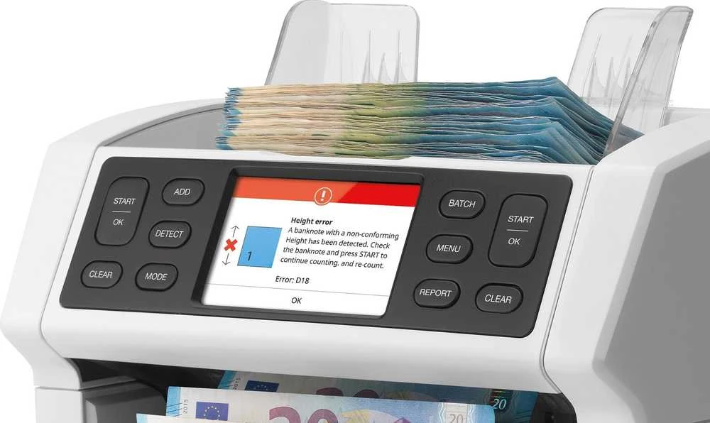 Spausdintuvas SFN Safescan 2865-S Monetų skaičiavimo mašina Balta