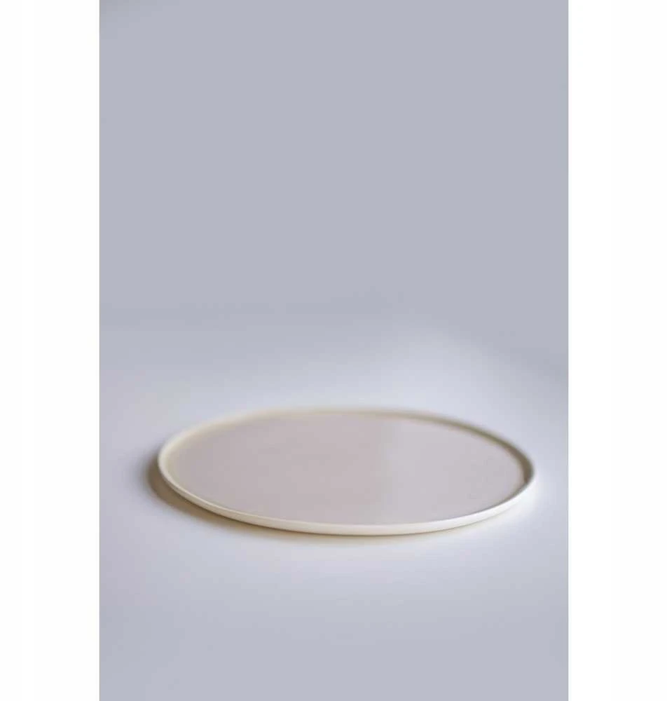 Sagad ETER Talerz płaski apvalus 20 cm, smėlio spalva