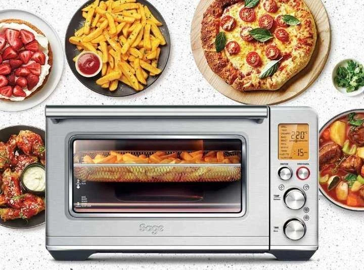 Gruzdintuvė - Mini orkaitė SAGE SOV860BSS Smart Oven™ Air Fry