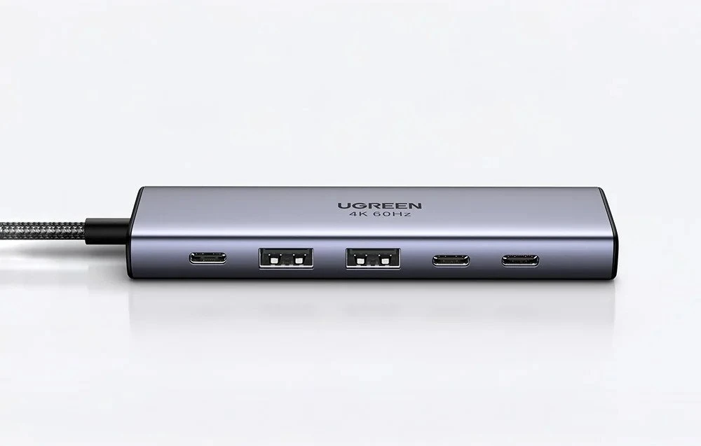 Hub USB-C Ugreen CM511, HDMI 4K 60Hz, 2x USB 3.2, 2x USB-C 3.2, PD