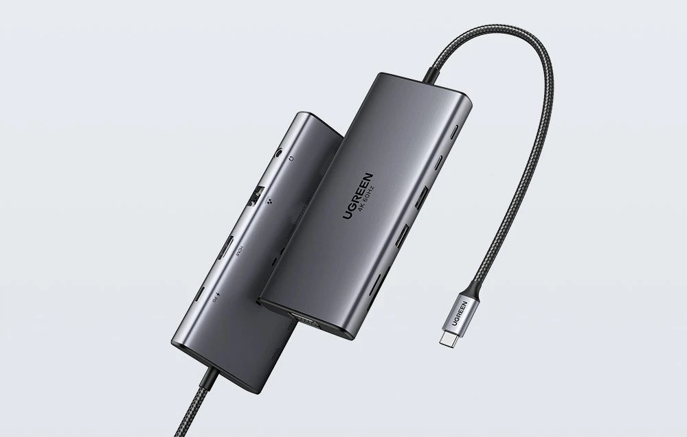 UGREEN USB-C adapteris su HDMI ir 10 jungčių portais