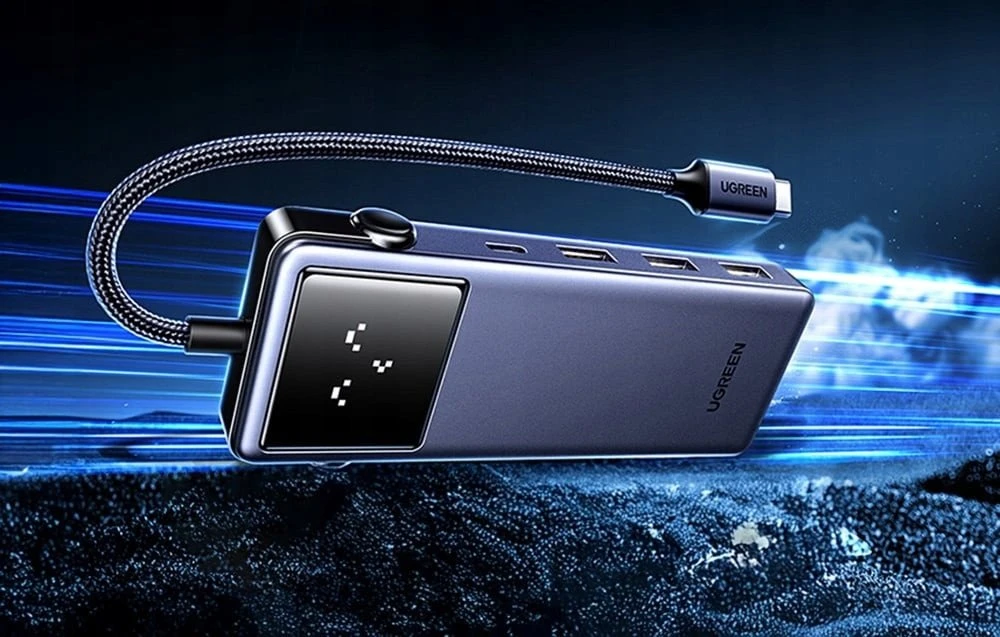 Jungčių stotelė 7in1 USB-C į USB3.0, HDMI, USB-C, PD 85W CM888 UGREEN