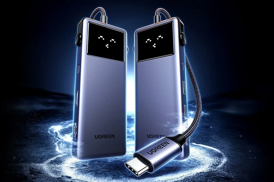Jungčių stotelė 7in1 USB-C į USB3.0, HDMI, USB-C, PD 85W CM888 UGREEN