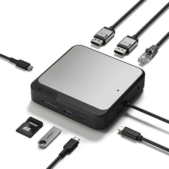 Šakotuvas Stacja/replikator Alogic UNIVERS DUAL DISPLAYPORT (DUCD2)