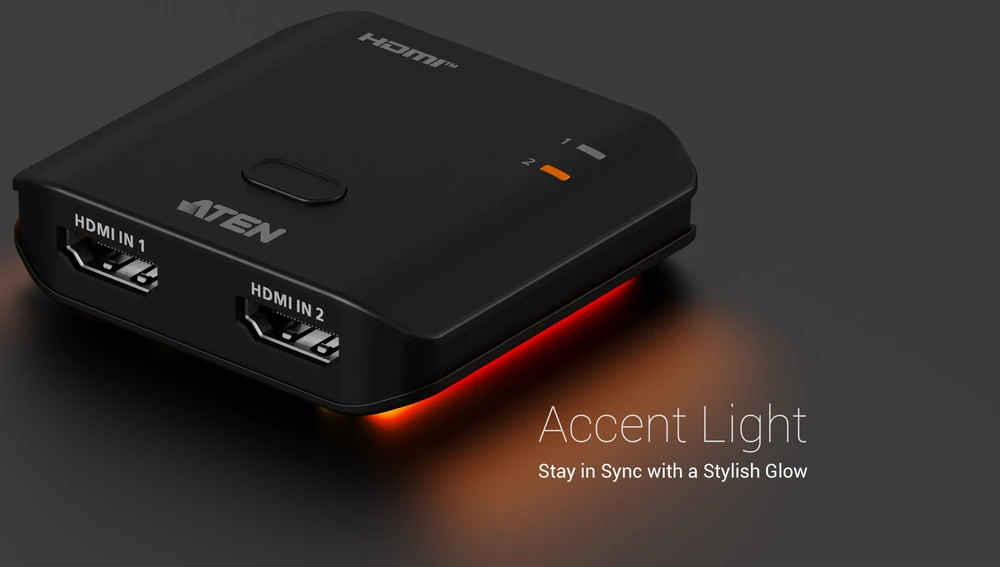 Aten Aten VS5821 8K HDMI Switch – 2-Port – 8K at 30Hz