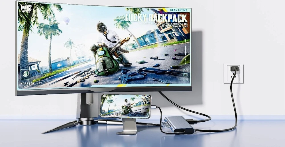 Šakotuvas Stotis / replikatorius Bounn Adapteris 11w1 TypeC (JL-CX11)