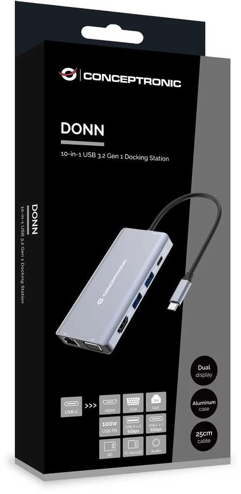 Conceptronic 10-in-1 dokas pakuotėje