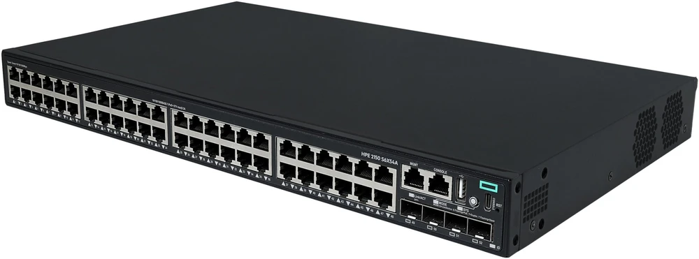 Šakotuvas Hewlett Packard (HP) Switch HPE NW CW 2150 48G POE+ 4P (S6X54A)