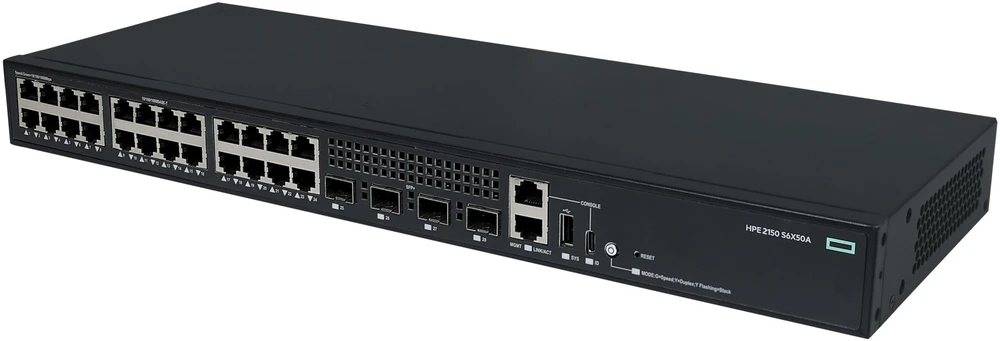 Šakotuvas Hewlett Packard (HP) Switch HPE NW CW 2150 24G 4P (S6X50A)
