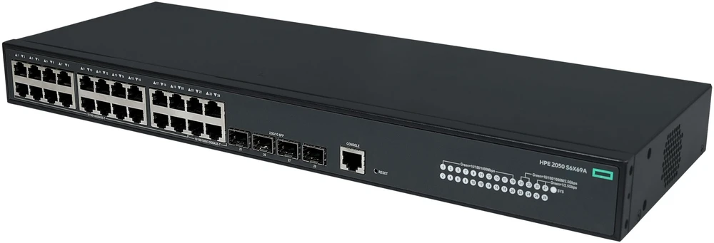 Šakotuvas Hewlett Packard (HP) Switch HPE NW CW 2050 20G 4SR2.5 4F (S6X69A)