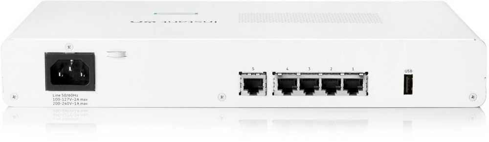 Maršrutizatorius „Hewlett Packard“ (HP) „HPE Networking Instant On Secure Gateway“ 5 priedų „SmartRate 2.5G PoE+“ 64 W SG2505P