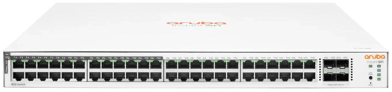 Šakotuvas Hewlett Packard (HP) Įjunkite HP Aruba Instant 1830 48G (JL815A)