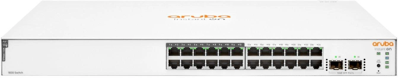 Šakotuvas Hewlett Packard (HP) Switch HP Aruba Instant On 1830 24G (JL813A)